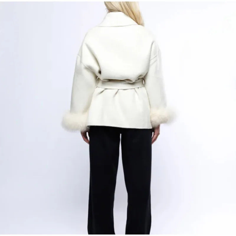 Spring And Winter Double-sided Coat